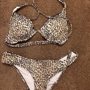 Leopard print Victoria Secret bikini